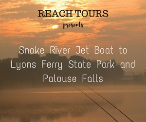 REACH TOURS Presents Snake River Jet Boat to Lyons Ferry State Park and Palouse Falls with Bruce Bjornstad in Richland, WA