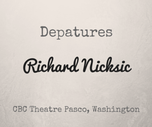 Art Exhibit: Depatures At The CBC Theatre Pasco, Washington