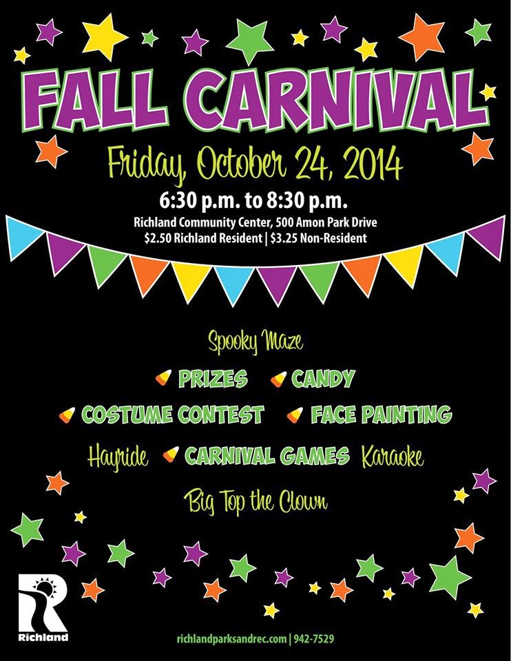 Richland Parks And Recreation Fall Carnival In Richland, Washington