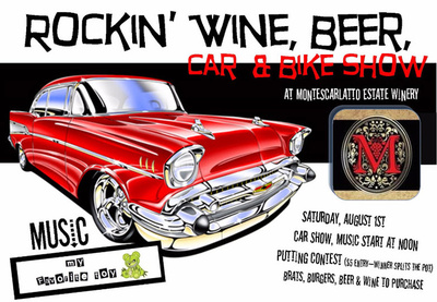 Rockin' Wine, Beer Car And Bike Show In Benton City, Washington