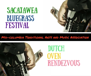Sacajawea Bluegrass Festival and Dutch Oven Rendezvous Hosted by Mid-Columbia Traditional Arts and Music Association | Pasco, WA