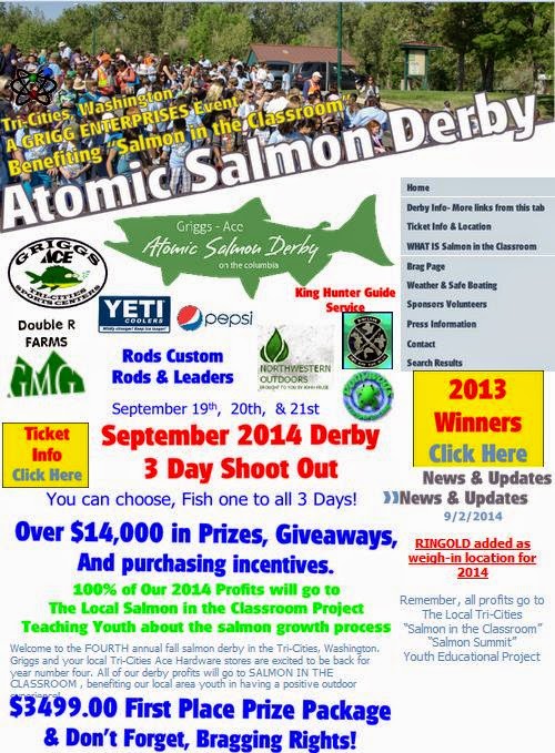 Fourth Annual Atomic Salmon Derby Tri Cities, Washington