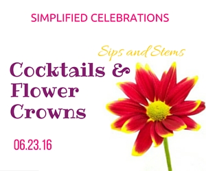 Simplified Celebrations' Sips and Stems - Cocktails and Flower Crowns: Make Ornamental Headress with the Expert's Guidance in Richland, WA