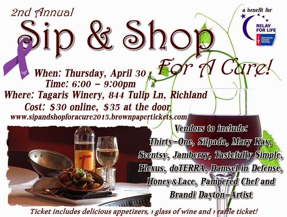 Sip & Shop For A Cure Tagaris Winery In Richland, Washington