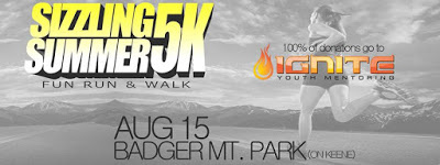 Sizzling Summer 5k Fun Run & Walk At Badger Mt. Park Richland, Washington