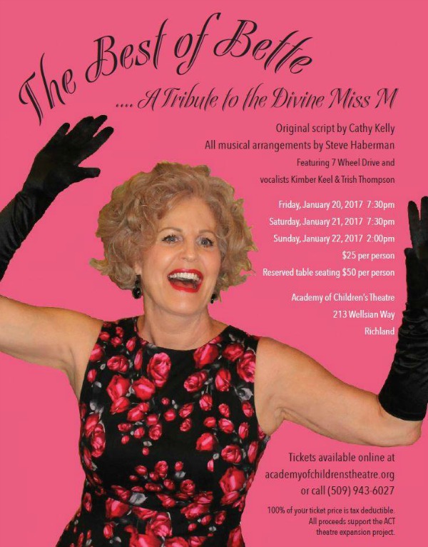 The Best of Bette: A Tribute to the Divine Miss M! - Cathy Kelly's Showcase Performance | ACT Theatre in Richland, WA 