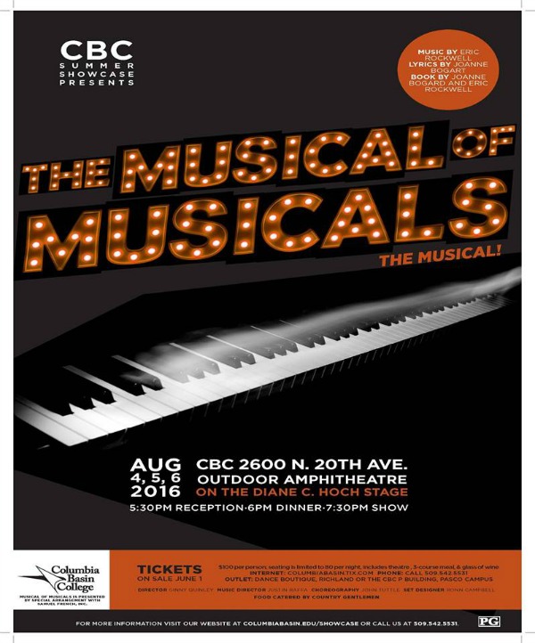 The Musical of Musicals: The Musical | Columbia Basin College Arts Center in Pasco, WA