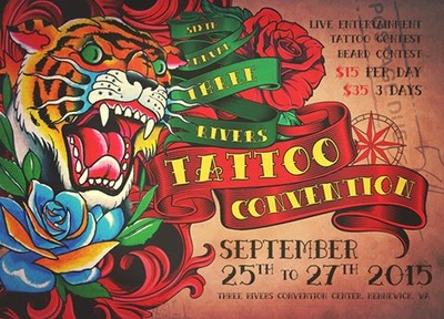 Tattoo Convention At Three Rivers Convention Center Kennewick, Washington