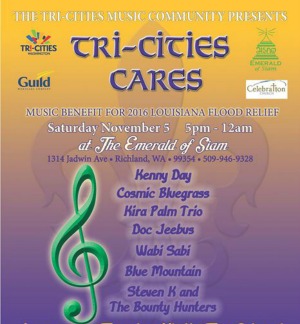Tri-Cities Cares: Music Benefit for 2016 Louisiana Flood Relief by The Tri-Cities Music Community | Richland, WA 