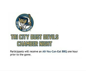Tri-City Dust Devils Chamber Night: Dust Devils Baseball Will Blow You Away!| Pasco, WA Chamber of Commerce