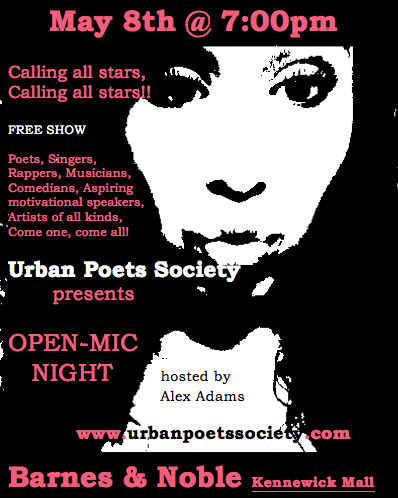 Urban Poet's Society Open Mic Barnes & Noble Kennewick, Washington
