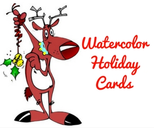 Watercolor Holiday Cards by Allied Arts Association: Attractive and Meaningful Giveaways for Christmas | Richland, WA