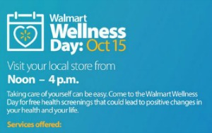 2nd Annual Walmart Health and Wellness Day: Avail of Free Health Screening and Make a Positive Change in Your Life | Kennewick