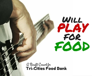 Will Play for Food: Watch a Concert and Save Fellow Tri-Citians From Hunger in West Richland, WA 
