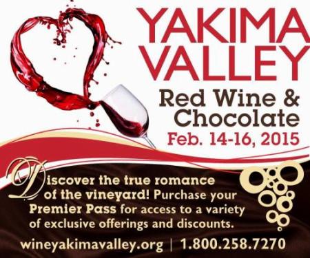 Yakima Valley Red Wine & Chocolate Weekend Event Tri Cities, Washington
