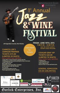 1st Annual Jazz & Wine Festival WSU Tri-Cities Campus Richland, Washington