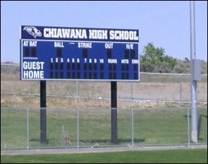 Chiawana High School Scoreboard