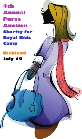4th Annual Purse Auction - Charity for Royal Kids Camp Richland, WA