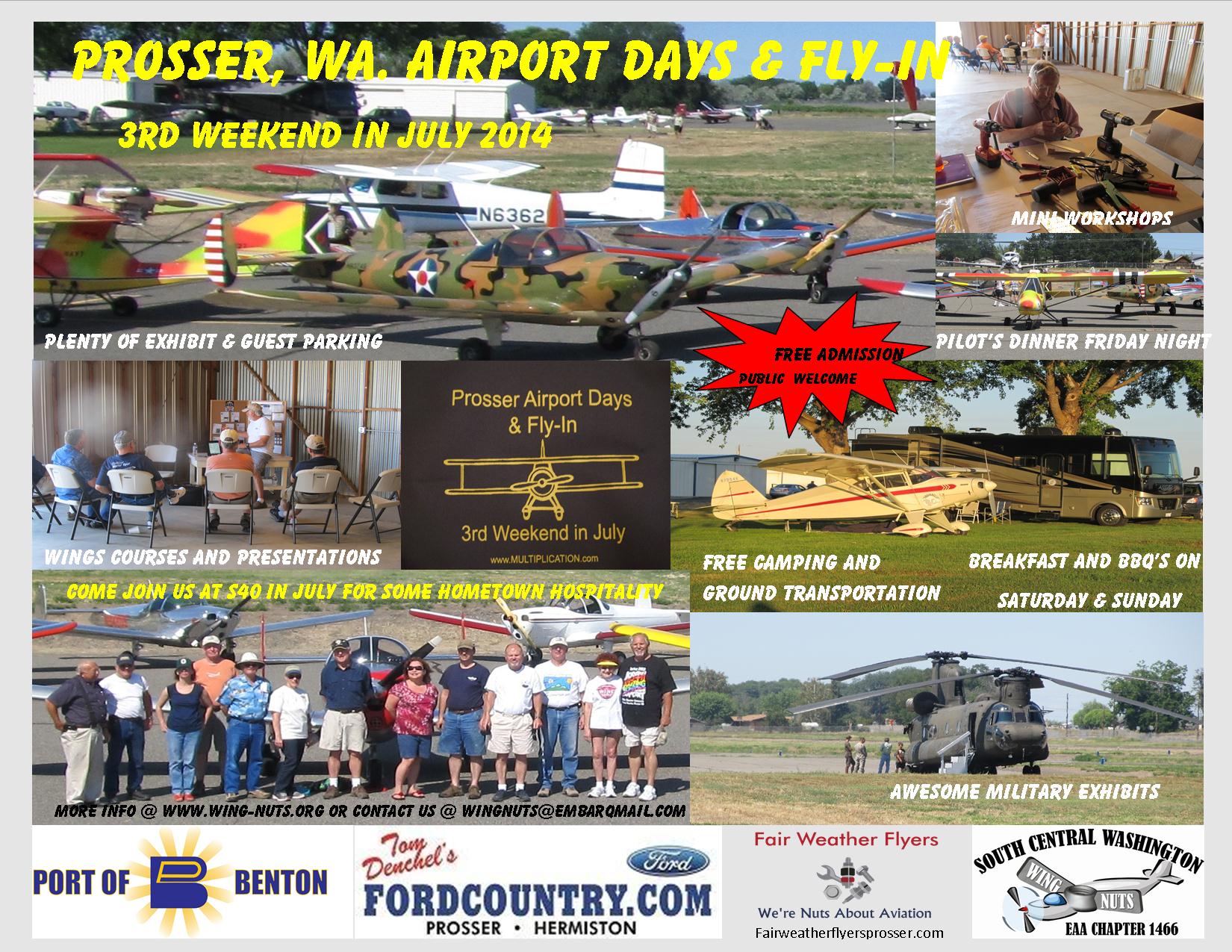 Annual Prosser Fly-In and Show at Prosser Airport, Washington