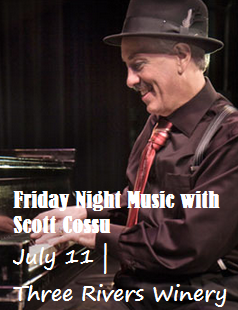 Friday Night Music With Scott Cossu In Three Rivers Winery Walla Walla Washington
