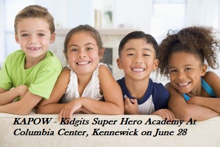 KAPOW - Kidgits Super Hero Academy At Columbia Center In Kennewick Washington