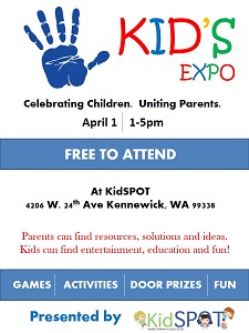 Kid’s Expo at KidSPOT, Kennewick WA