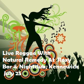 Live Reggae With Natural Remedy At  Roxy Bar & Nightclub, Kennewick