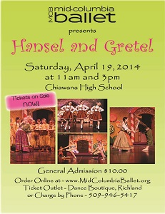 Mid-Columbia Ballet Presents "Hansel and Gretel" in Pasco 