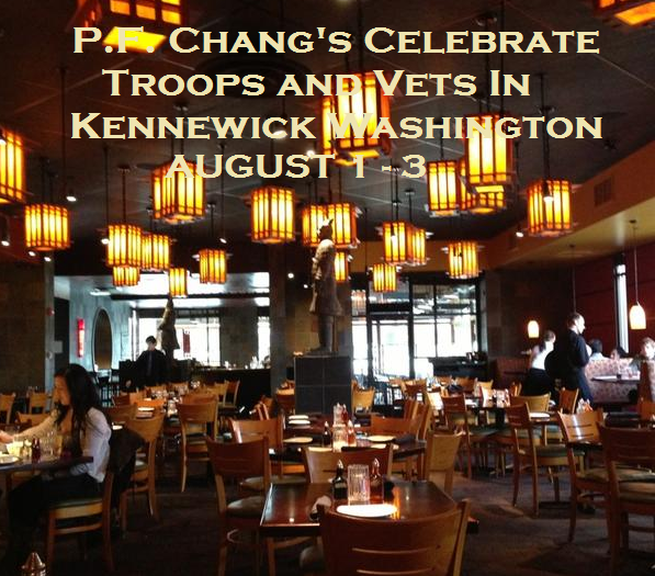 P.F. Chang's Celebrate Troops and Vets In Kennewick Washington