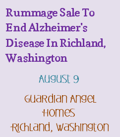 Rummage Sale To End Alzheimer's Disease In Richland, Washington
