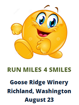 Run Miles 4 Smiles At Goose Ridge Winery Richland, Washington