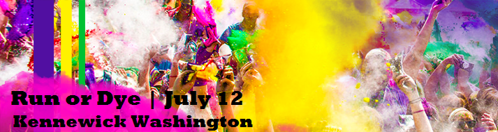 The Give Love World Tour: Run Or Dye In Kennewick Washington