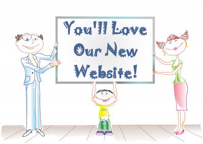 You Will Love Our New Website!