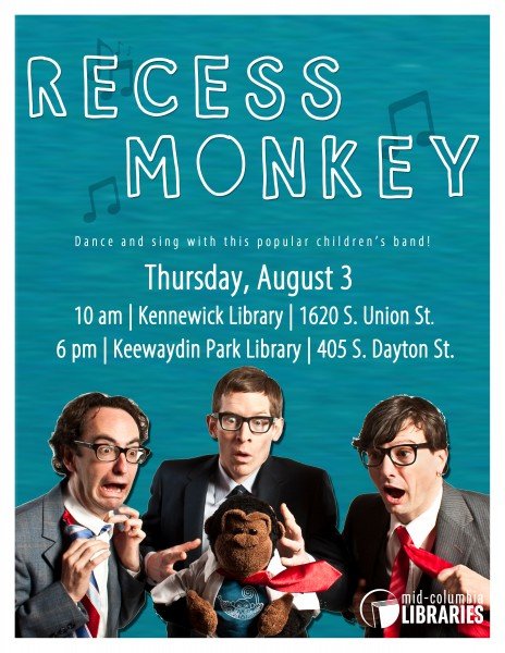 recess monkey poster